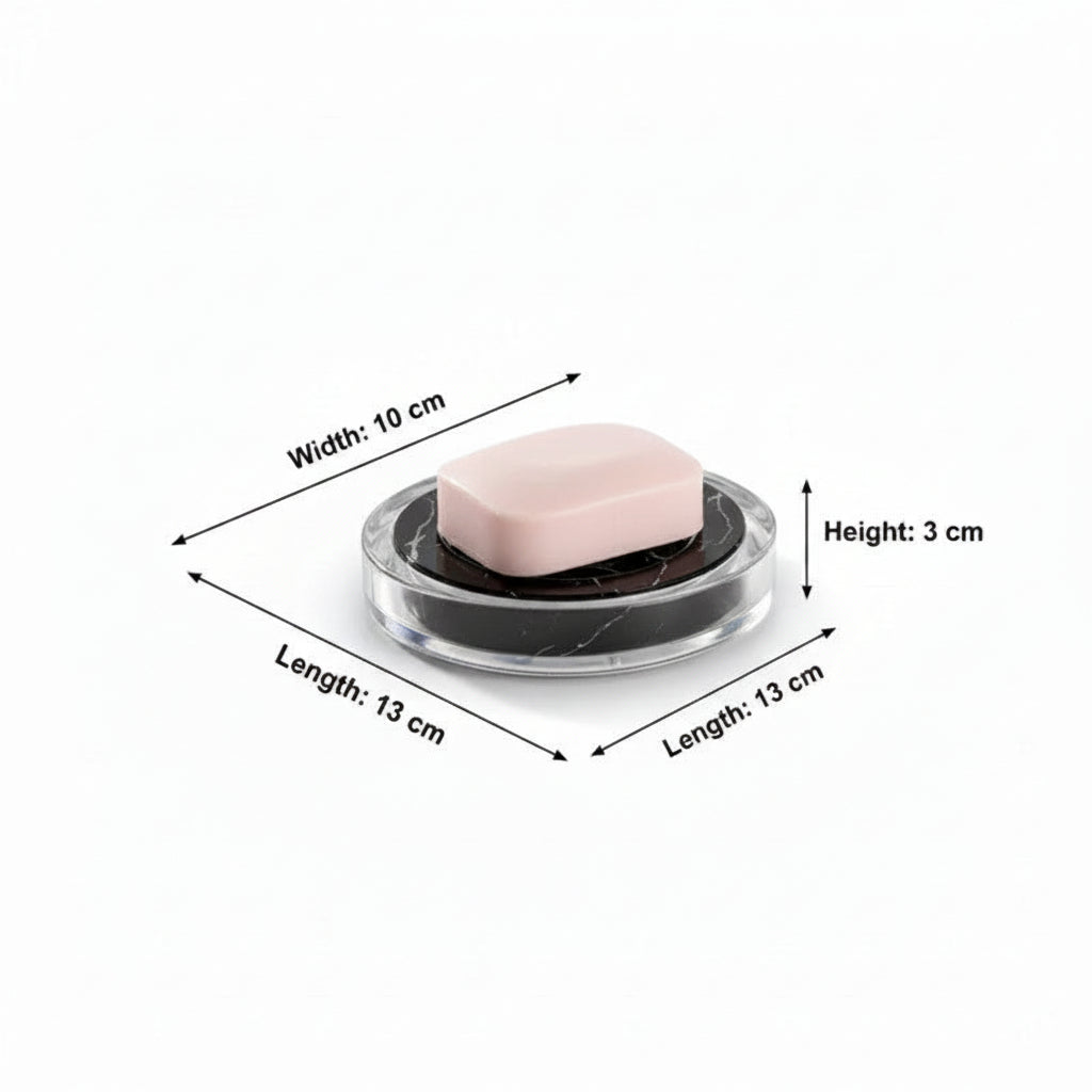 Elegant Marble 6 Piece Bathroom Set