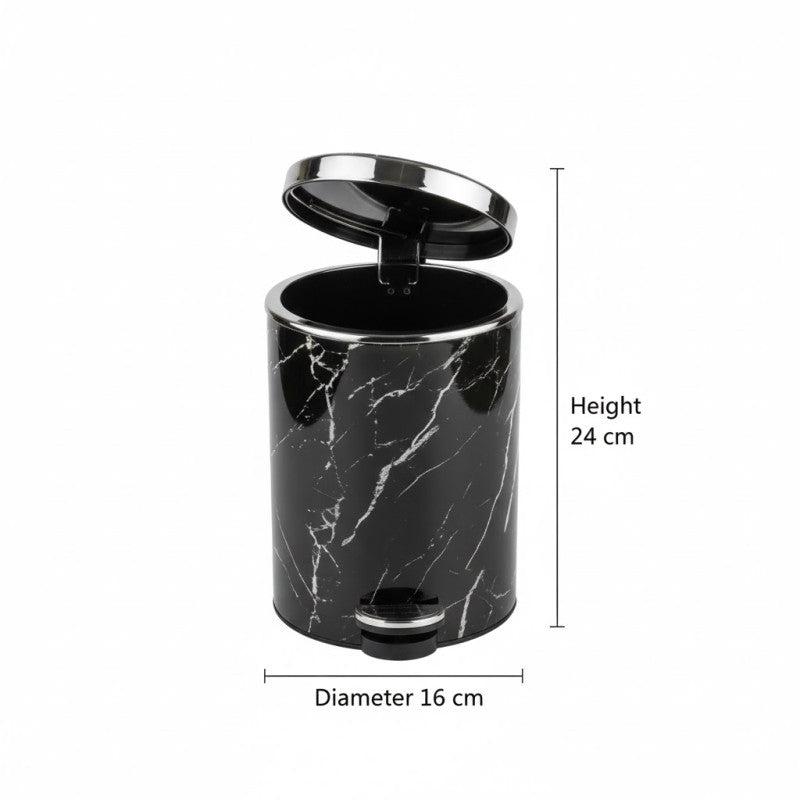 Elegant Marble 6 Piece Bathroom Set