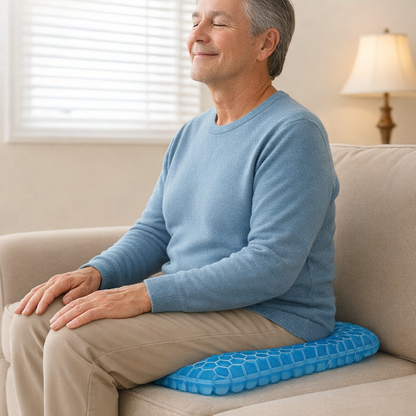 CoolPro - Ergonomic Cooling Gel Seat Cushion