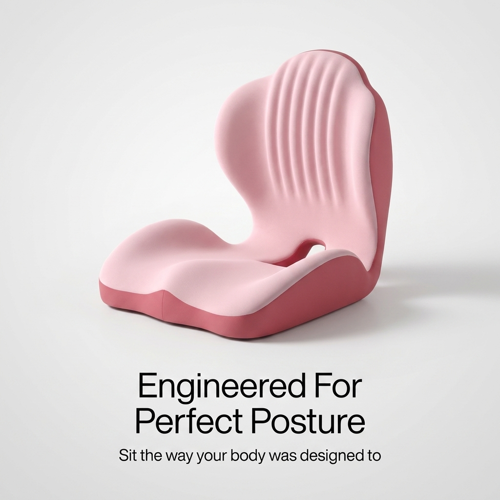 PosturePro - Ergonomic Back Support Seat Cushion