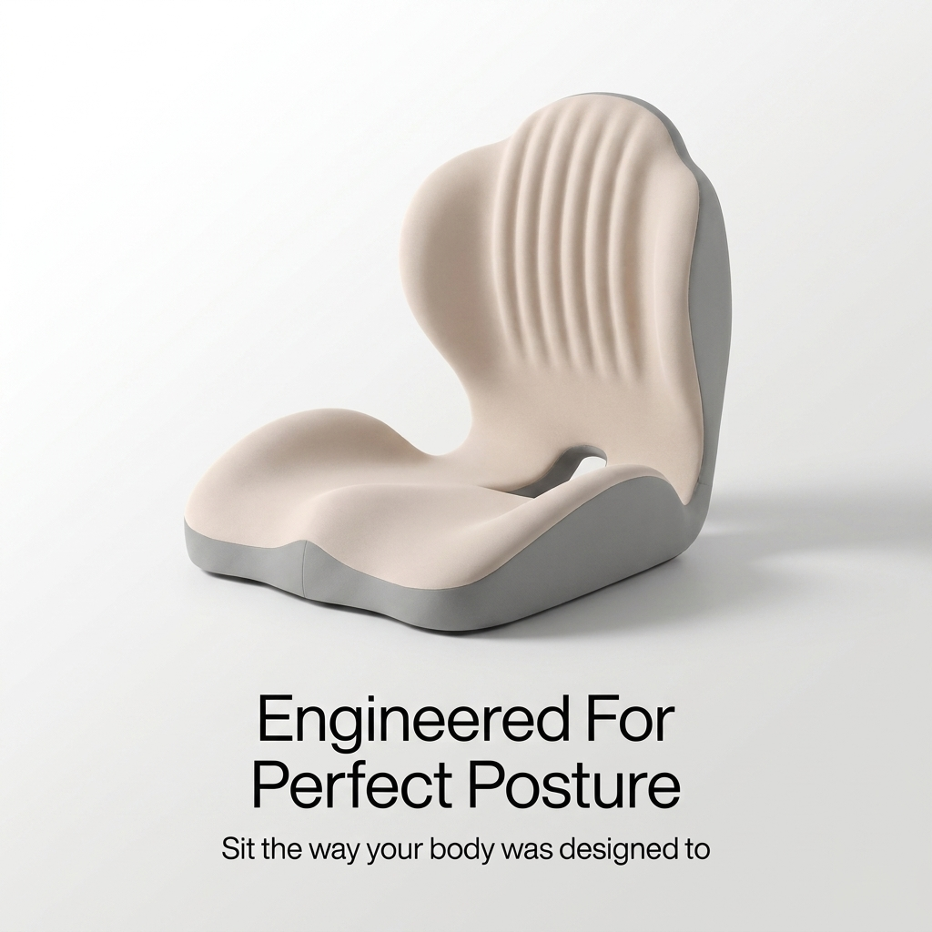 PosturePro - Ergonomic Back Support Seat Cushion