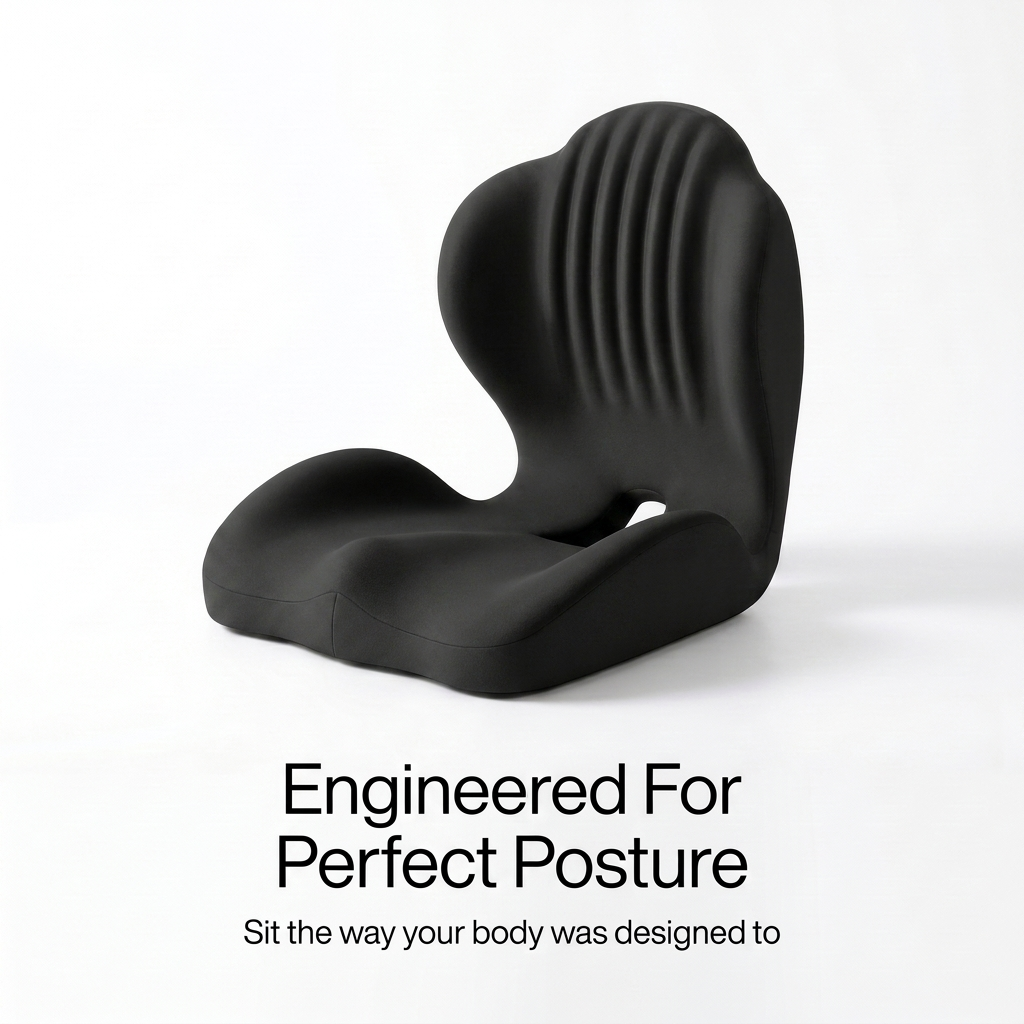 PosturePro - Ergonomic Back Support Seat Cushion