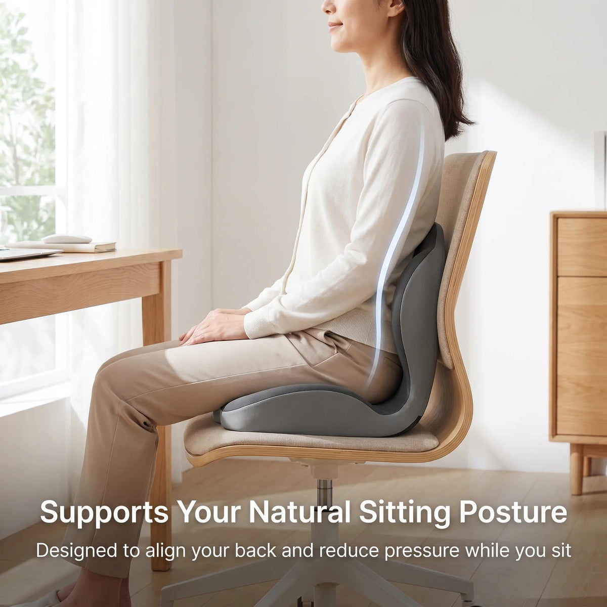 PosturePro - Ergonomic Back Support Seat Cushion